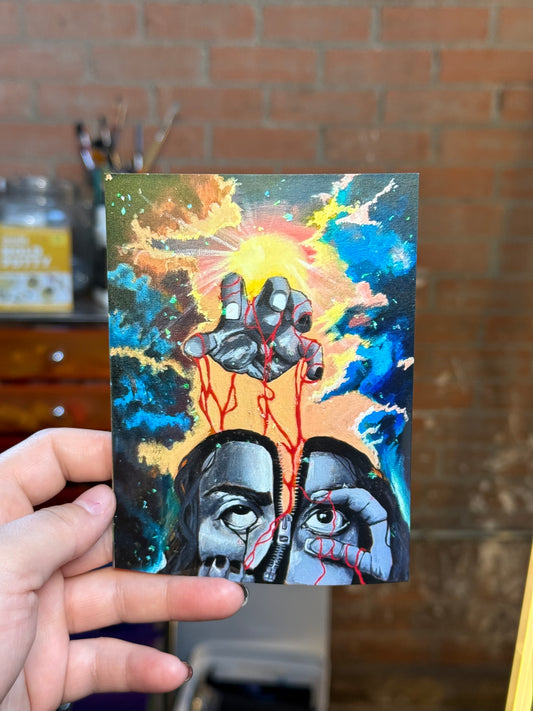 Unzipped 4x6 Glossy Print